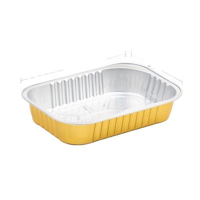 320ml 일회용 알루미늄 점심 상자 알루미늄 필름 패니 식품 용기에 대한 장점