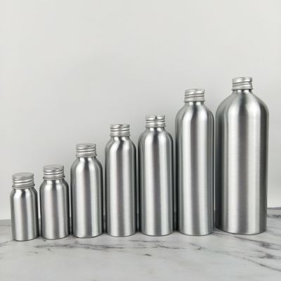 사용자 지정 로고 화학 처리용 100ml 200ml 알루미늄 스포츠 병 허용