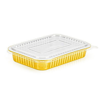 주문 받아 들인 뚜?? 알루미늄 필름 용기 750ml 내구성 가져가기 점심 식탁용품