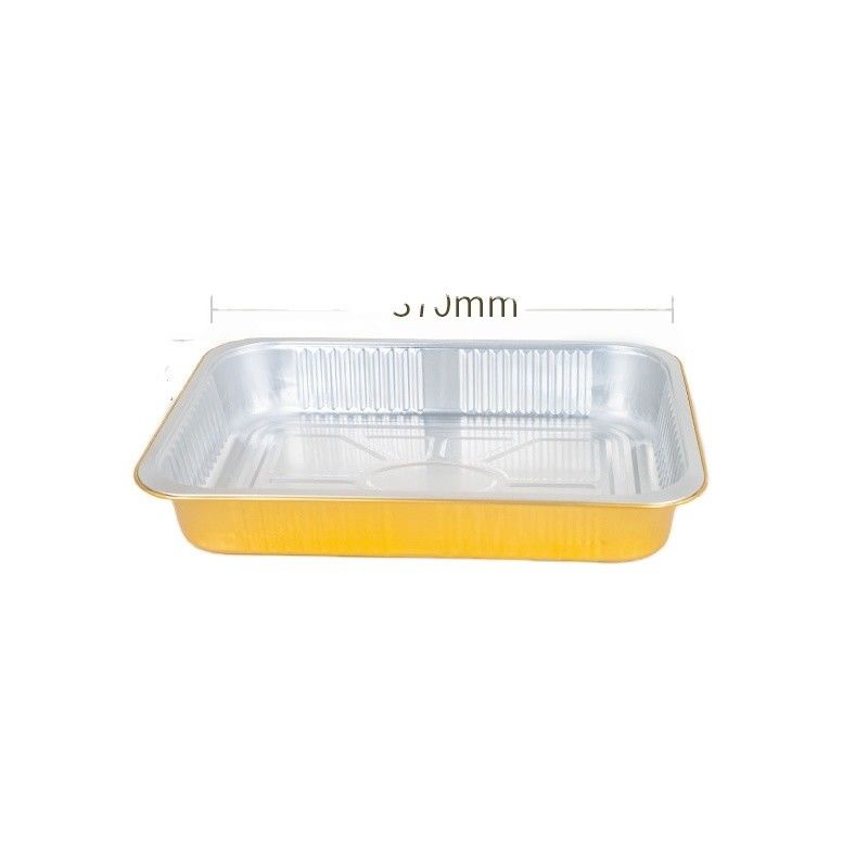 맞춤형 주문 받아 환경 친화적 일회용 4670ml 알루미늄 엽 트레이 레스토랑